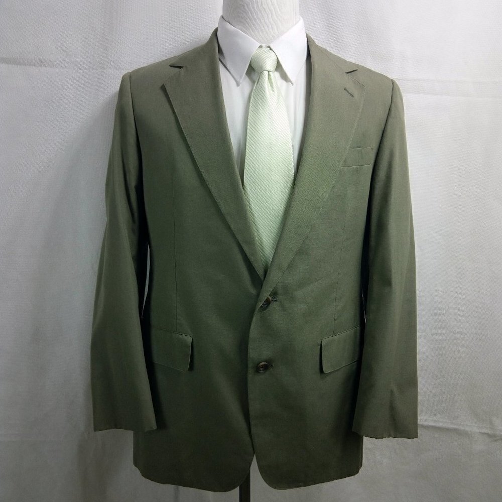 Mister Guy Clothing 41R Khaki Blazer Sport Coat